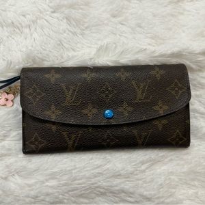 Authentic Louis Vuitton Emilie Wallet rare color